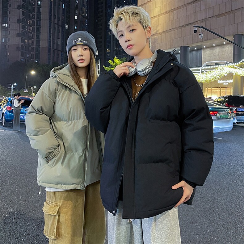抖音得物宽松情侣连帽面包服休闲百搭棉衣棉服AB-MY2277-P65控108,男装棉衣,星座717