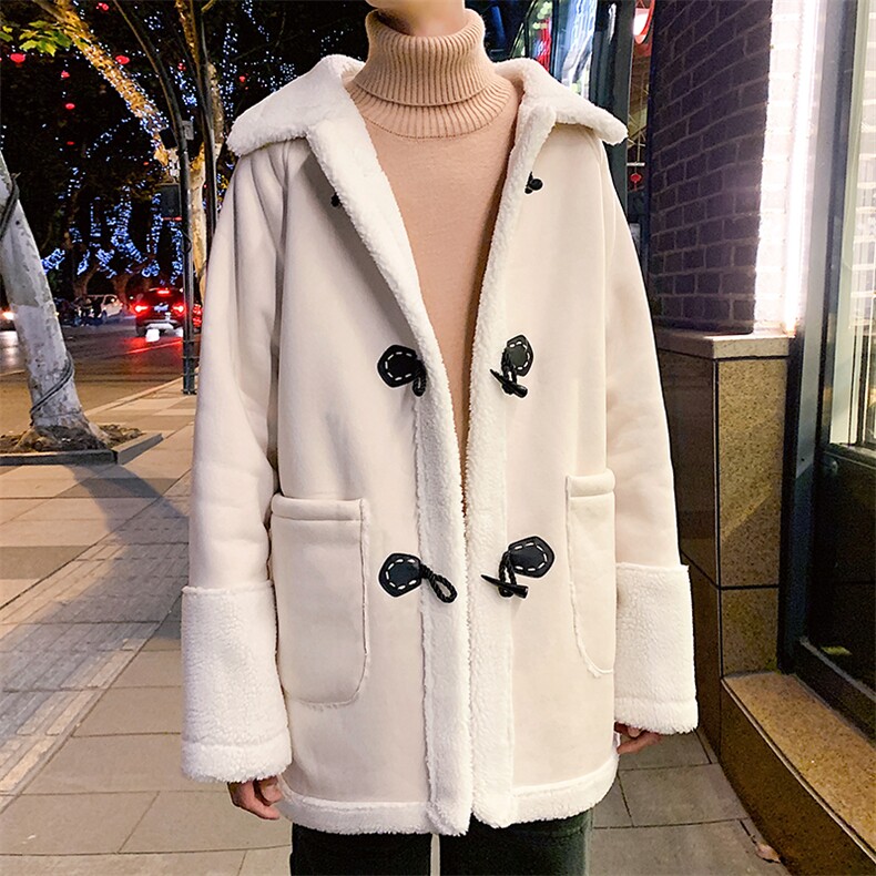 19冬港风休闲男女情侣学生宽松羊羔毛棉衣棉服外套504-Y529-P135，男装棉衣，星座504