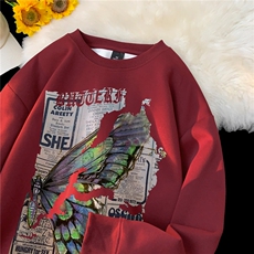 酒红加绒