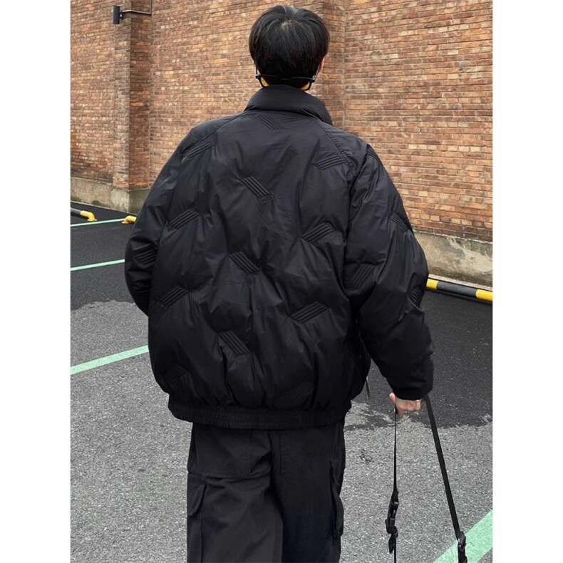 1506/QM670/P74美式复古简约立领棉衣,男装棉衣,星座1506