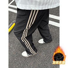A178-5036A-特P45限价79加绒三防面料秋冬季三条杠裤子，男装休闲裤，电商A178
