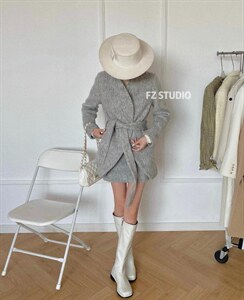 【现货】毛呢套装,女装职业装,F/TU