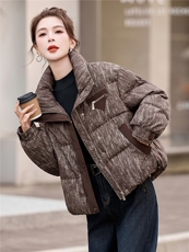 2025年冬季90白鸭绒羽绒服，女装羽绒服，艾尚靓装