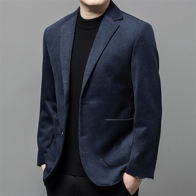 Y25907钱塘2020-2时尚休闲百搭简约中青年男士秋装西服外套P165,男装西服,钱塘207-2