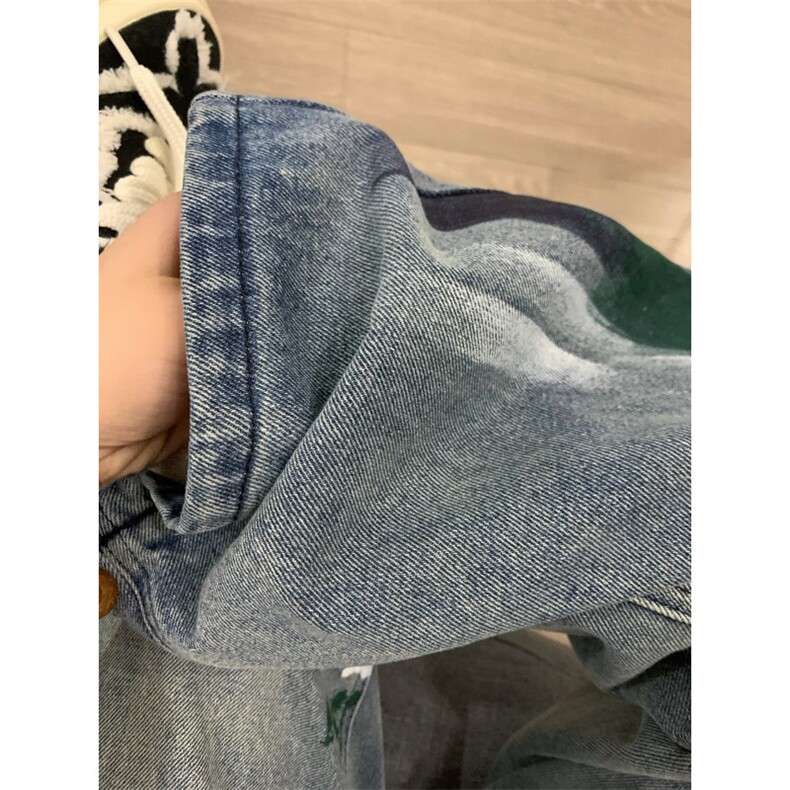 【网图有货】油漆泼墨涂鸦牛仔裤美式高街hiphop裤子KNZ01LL-P48,男装牛仔裤,星座1007（原301D）
