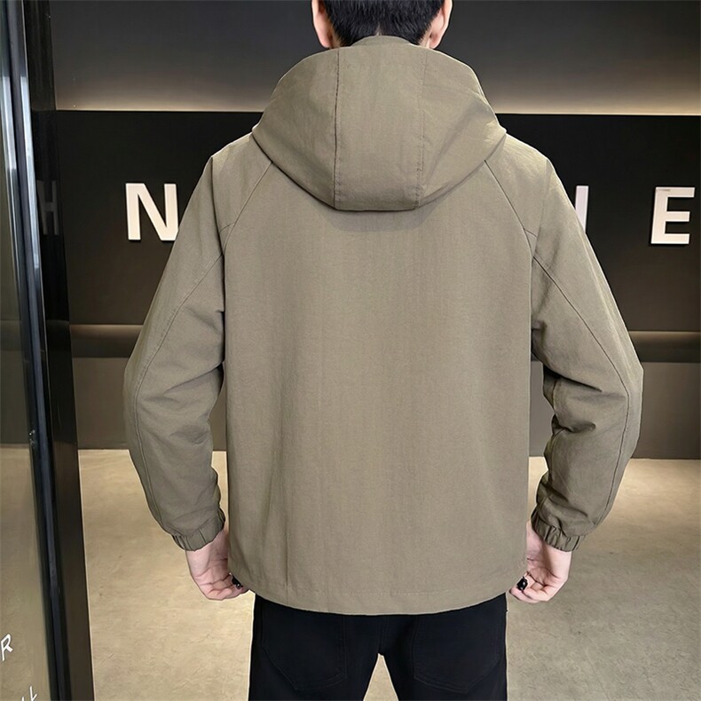 连帽长袖美式常规简约工艺夹克休闲外套百搭夹克S8614-P90,男装夹克,星座310B-3