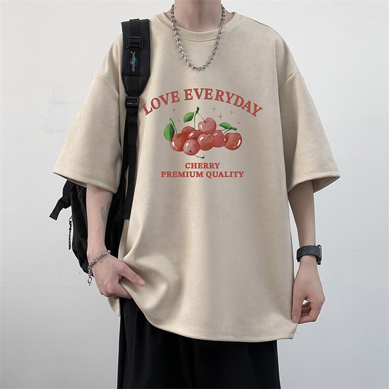 麂皮绒短袖t恤男大码半袖男JD82325-P25,男装T恤,电商A040