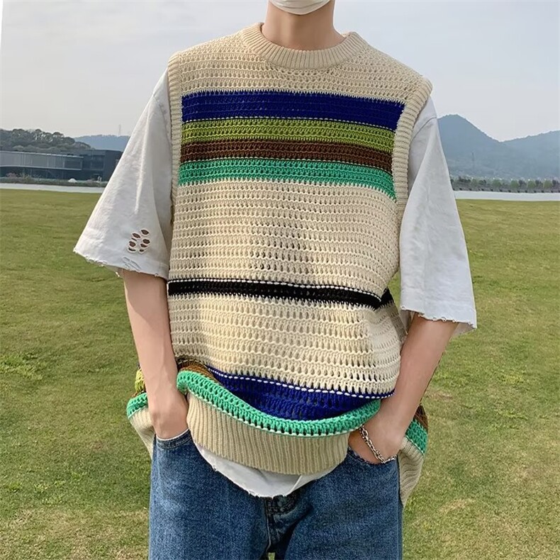 男夏季百搭潮流时尚背心MA562P35,男装背心/马甲,星座1116-2