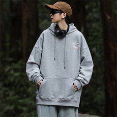 W09连帽卫衣秋装新款大码外套班服印花港风文艺休闲男女装学生朝，女装短外套，星座115A-3
