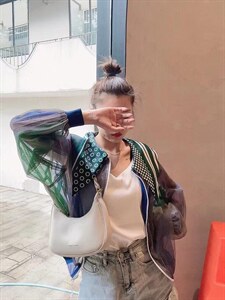 网纱防晒衣图片