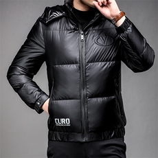 羽绒服冬季男装90%白鸭绒羽绒服立领加厚时尚青年外套HP8806-P320，男装羽绒服，星座1105-3