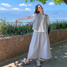 现货主推夏季三件套p185-k285，女装套装/套裙，丝露怡语