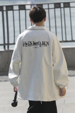 CityBoy皮夹克男中性休闲宽松潮流皮衣男夹克外套JK7570P85控128，男装夹克，星座226-1