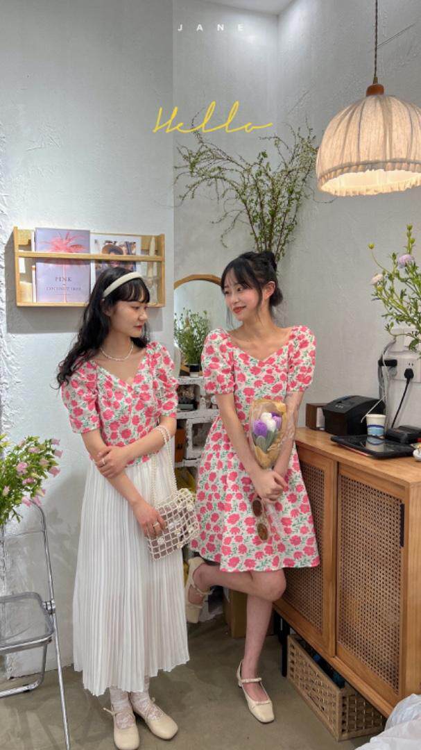 闺蜜系列度假风套装，女装职业装，Mu Mu