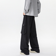 8XL-M美式高街工装裤2025春季大码直筒裤休闲裤阔腿裤KZ1910/P68，男装工装外套，电商B238