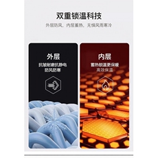 街头撞色高街防寒冬季新款加厚百搭棉服情侣保暖外套HY2006-P59，男装棉衣，星座610B-1