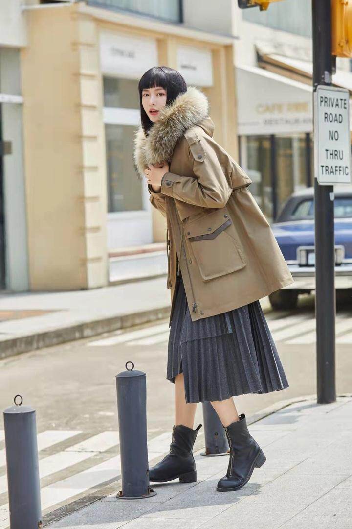 冬装现货重量级的来一个一手长可脱卸皮毛内胆，其它，千浪依族