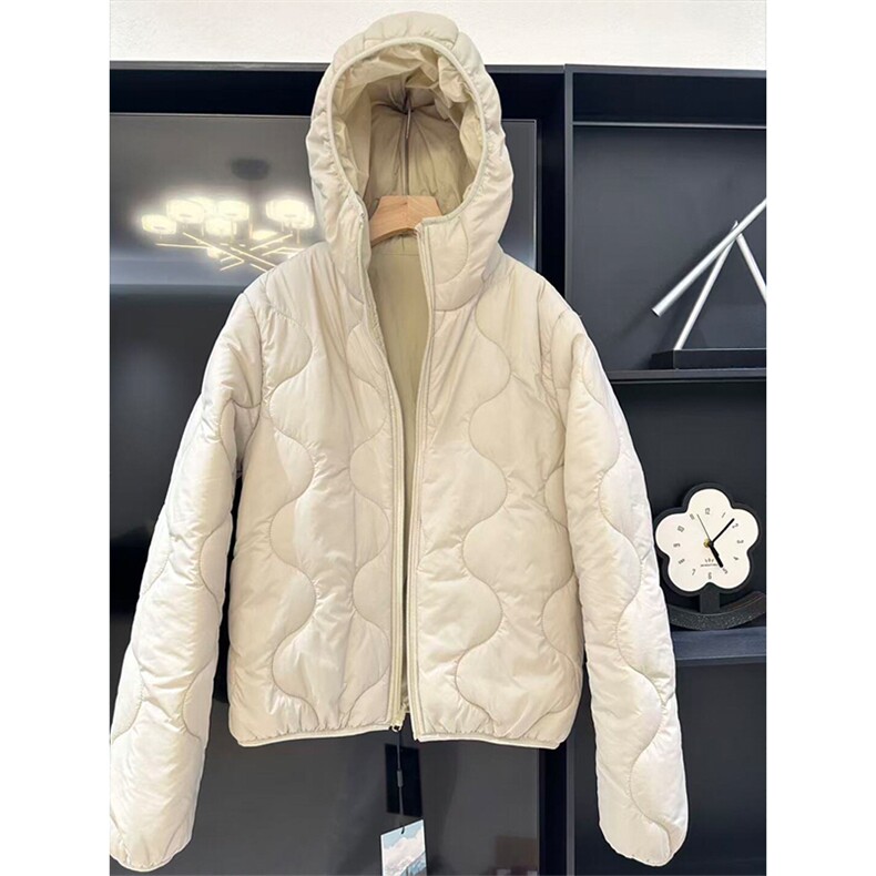 高品气绒服（两面穿）短宽版轻量化连帽棉服棉衣男女A1225-P88,男装棉衣,星座1505