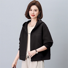 2026春秋季时尚简约大方气质优雅显瘦休闲百搭潮流短外套，女装短外套，独衣靓