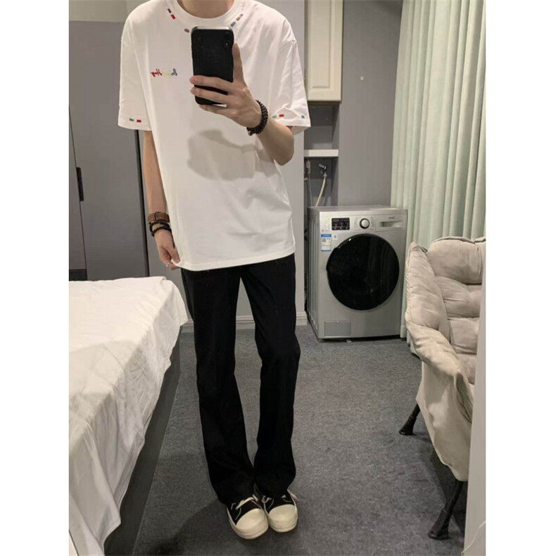 纯棉刺绣短袖ZX0293-特批28,男装T恤,星座313A(原308A-2)