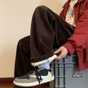 冬季加绒加厚雪尼尔休闲裤M~5XL XZ604-KG44JR-P65控78图片