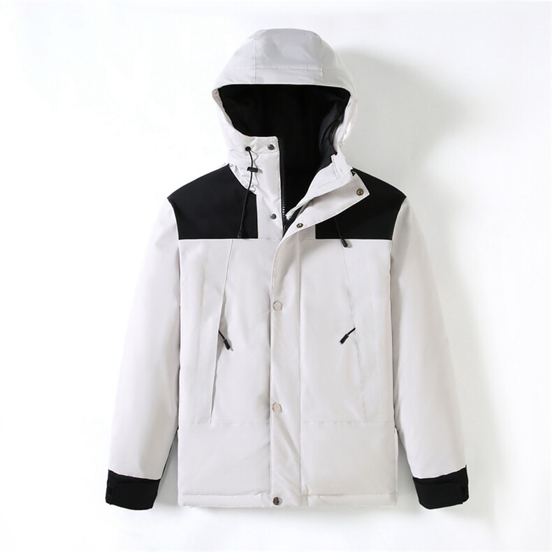 冬季新款羽绒服男女情侣时尚加厚户外经典防水防寒冲锋衣115-P140,男装羽绒服,星座1210A