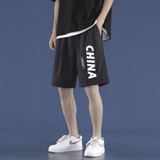 短裤男士夏季2023新款潮牌五分裤运动休闲裤子  P25图片