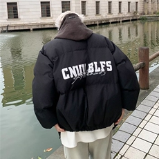 美式高街棉服男冬季新款假两件加厚棉衣休闲复古棉袄M9003-P80，男装棉衣，星座1109-3