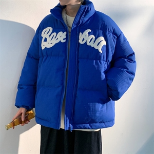 光影 2023冬季新款毛巾绣立领棉衣玉米格加厚棉服外套MYTC157P95图片