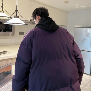 ！冬季升级五防面料棉衣 纯色加绒加厚棉服外套男 MY12610图片