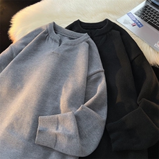 8XL-M高品质V领毛衣大码针织上衣休闲慵懒风纯色打底衫MY1508/P68，男装针织衫/毛衣，电商B238
