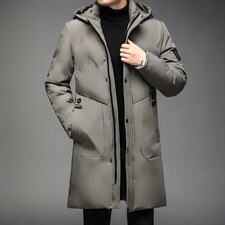 冬季新款中老年男士棉袄可卸帽棉衣中年男士棉服QLMMF1903-P165，男装棉衣，电商B212（原钱塘6029）