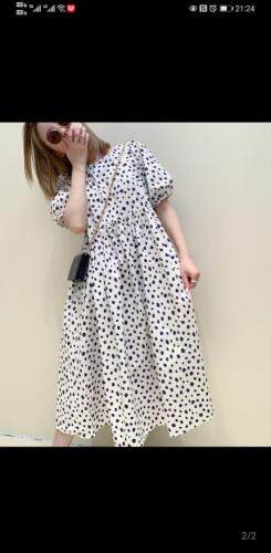 夏季新款波点连衣裙，女装连衣裙，流行风暴