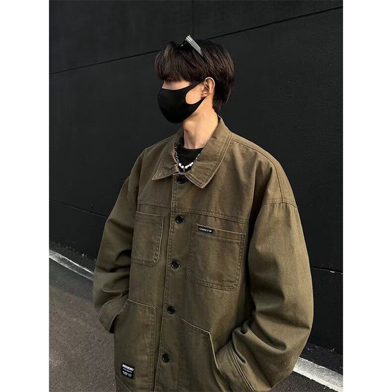 春秋季水洗做旧牛仔夹克男美式J3568P68,男装夹克,星座1116-2