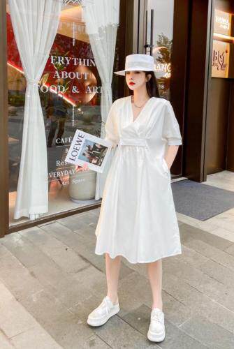 夏款连衣裙，女装连衣裙，琼卿格