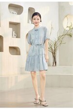 现货夏家新款-设计师系列轻风连衣裙，女装连衣裙，觅处