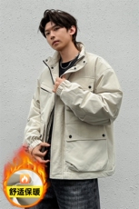 美式新款秋冬多口袋户外机能休闲棉衣外套A436-W990-P95138，男装棉衣，电商A436