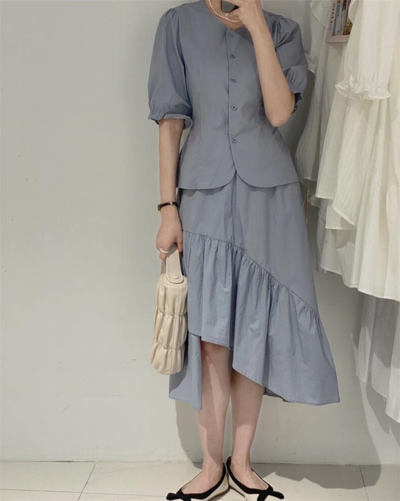 套装，女装职业装，驿谷