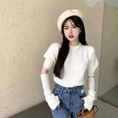 2025冬季新款毛衣男暖肤仿羊绒中领修身毛衫情侣针织衫，男装针织衫/毛衣，星座506A