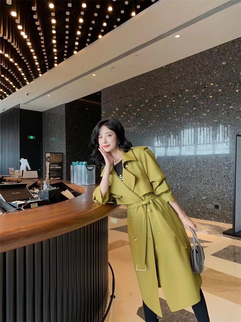 风衣现货，女装风衣，MZ 慕姿