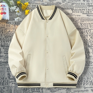 春秋季棒球服夹克男ins港风韩版休闲宽松潮男士外套JH-JK7601-P38图片
