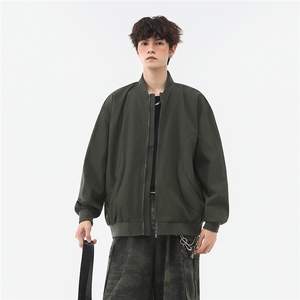 美式高阶秋季棒球服飞行员夹克设计感百搭情侣外套 J540799 TP35图片