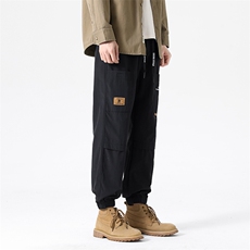 潮流裤新款春夏工装男士束脚时尚韩版宽松休闲潮流抽绳裤K2302，男装休闲裤，星座1905A（原电商B343）
