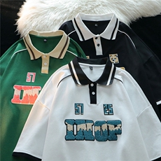 绒毯佛电商A088-DP1207-TP35100夏季宽松短袖控59，男装T恤，电商A088