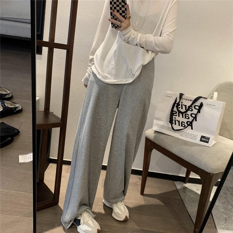 拖地卫裤，女装休闲裤，XTZ style