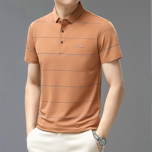 短袖男POLO衫宽松休闲夏季宽松运动服百搭半袖男士上衣QP1616-P63图片