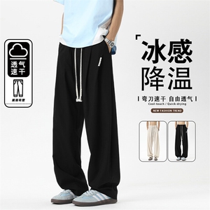 2025 夏季新款 无影墙美式弯刀冰丝裤M-5XL HK25382-特P30图片