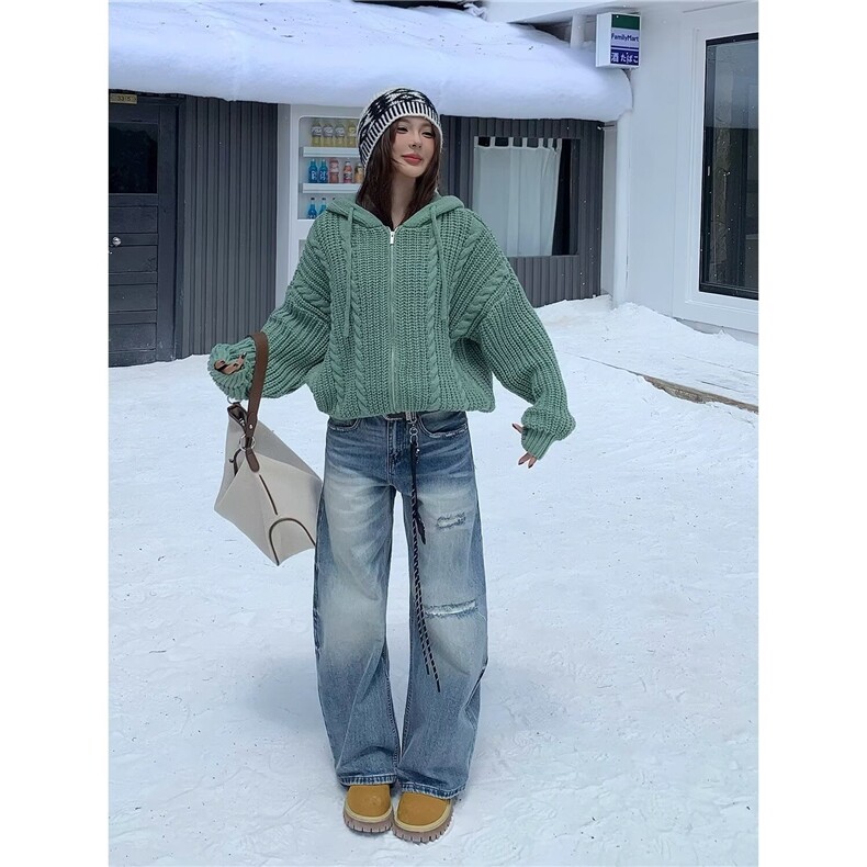 街头做旧破洞弯刀牛仔裤男高街vibe潮牌宽松cleanfit长裤NZ9058,男装牛仔裤,星座516A
