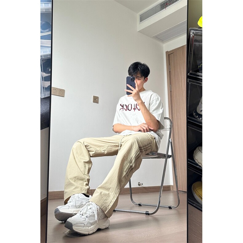 24ins春夏季简约时尚百搭速干休闲直筒裤-BK2404-P50,男装休闲裤,星座1002-1