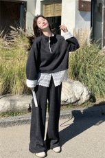 已出大货【26春新款】蕾丝拼接套装2D001-6739-P165-K268，女装套装/套裙，2D001
